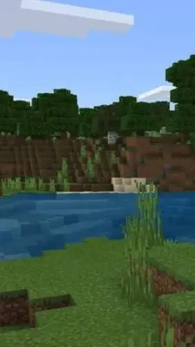 ai character: Minecraft hardcore background
