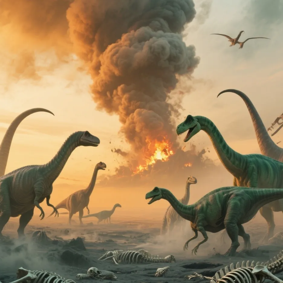chat with ai character: dinosaur extinctio