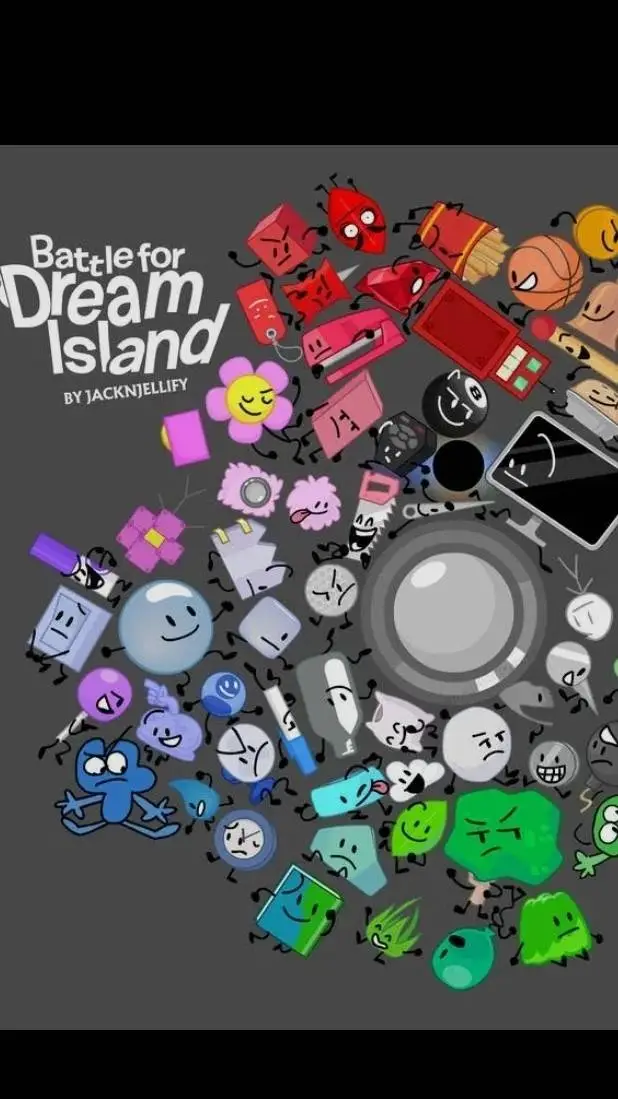 ai character: bfdi background