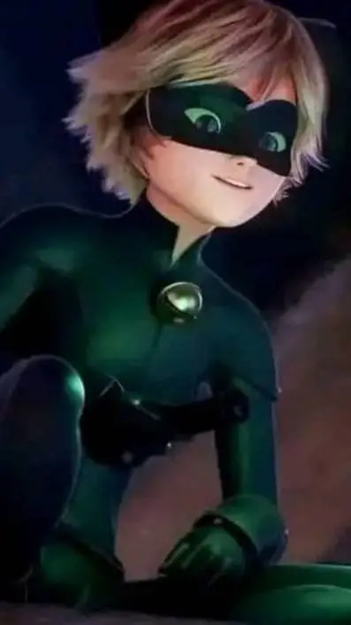 ai character: Cat noir :> background