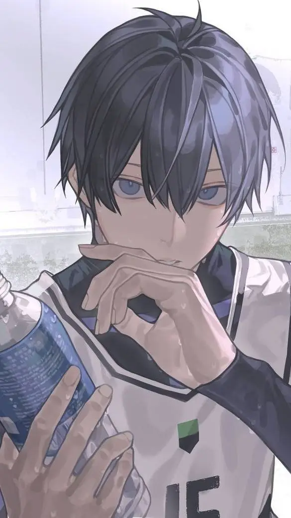 ai character: Yoichi Isagi background
