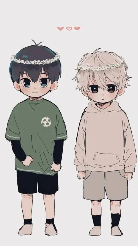 ai character: Isagi y Nagi  background