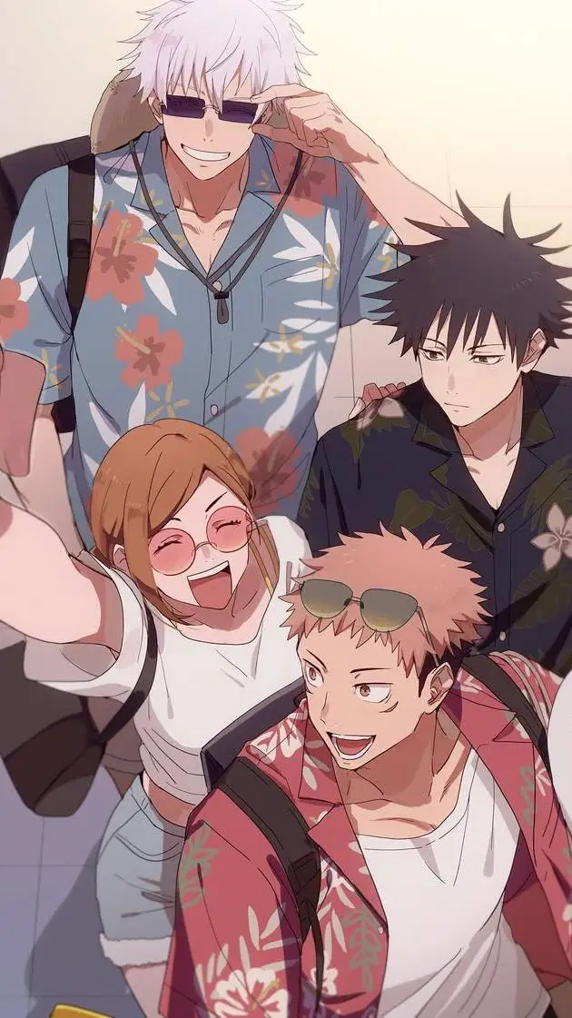 ai character: Jujutsu kaisen 🏖 background