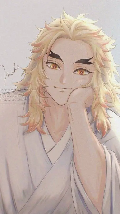 ai character: Rengoku  background
