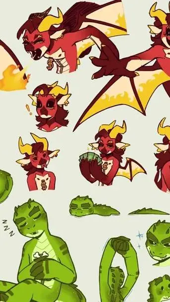 ai character: simon smoke background