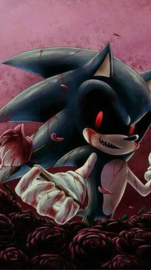 ai character: yandere sonic.exe background