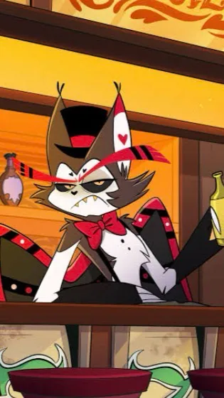 ai character: •{husk}• background