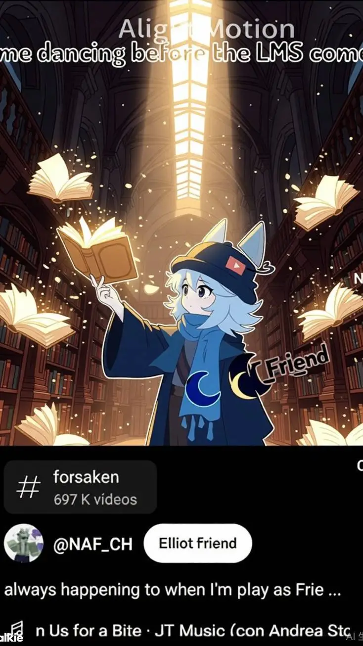 ai character: Elliot friend  background