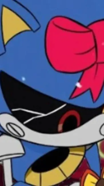 ai character: Metal sonic😍😍😍😍😍😍😍 background