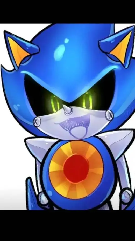 ai character: Metal sonic😍😍😍😍😍😍  background