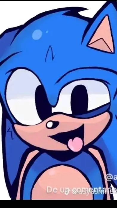 ai character: Sonic😎  background