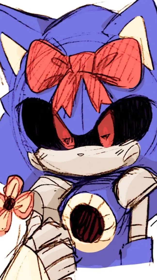ai character: Metal sonic😍😍 background