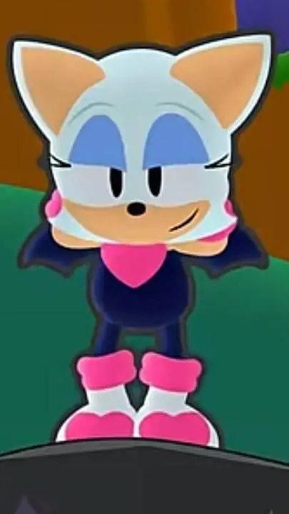 ai character: Rouge😍  background