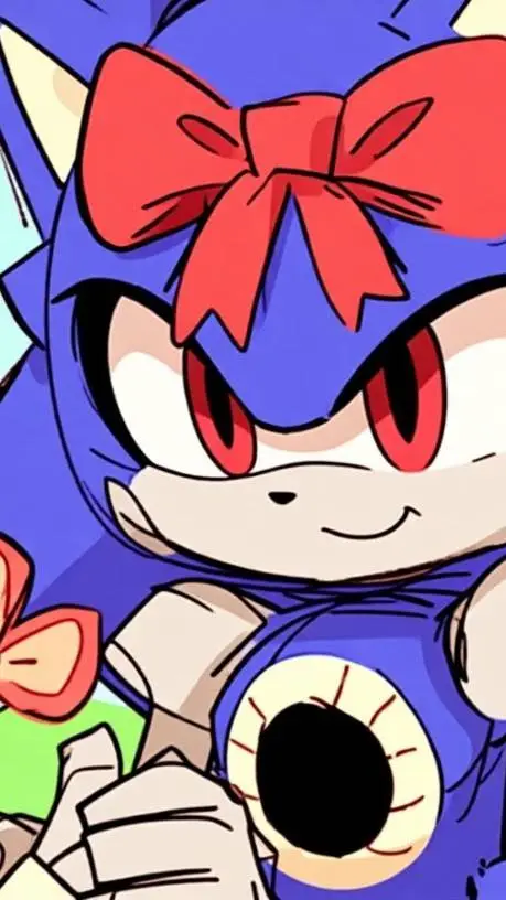 ai character: Metal sonic  background