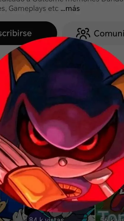 ai character: Metal sonic  background