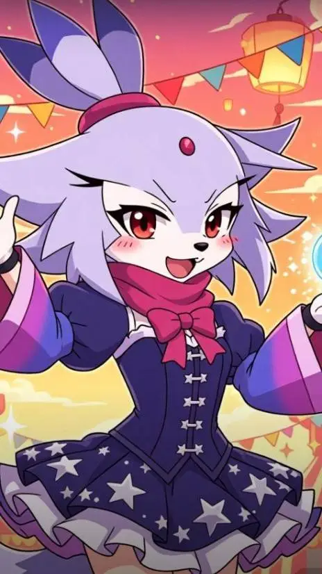 ai character: Blaze  background