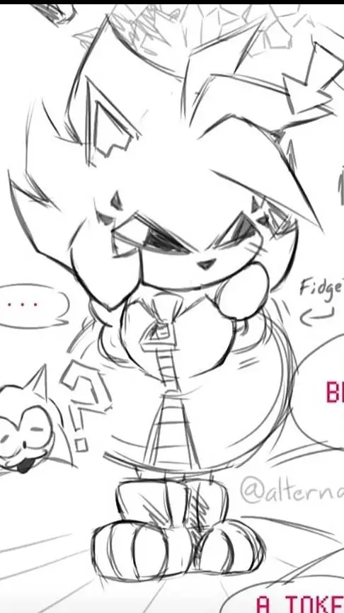 ai character: Malware amy  background