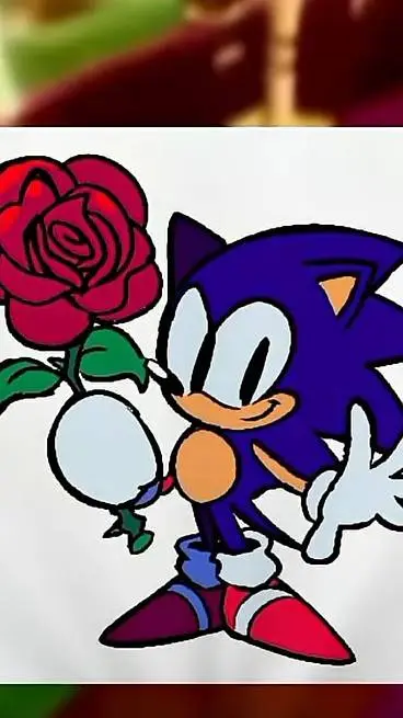 ai character: Sonic background