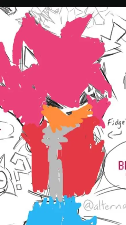 ai character: Malware amy remake background