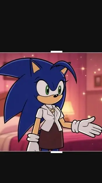 ai character: Mamá de sonic  background