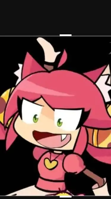 ai character: Pink deltarune  background