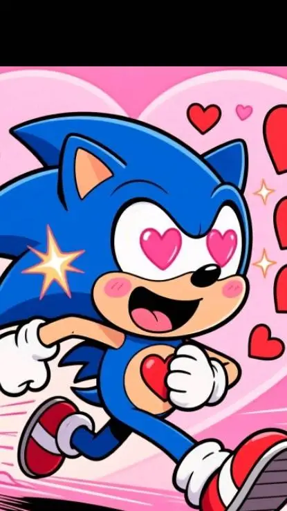 ai character: Sonic background