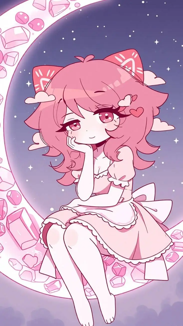 ai character: Kitty  background