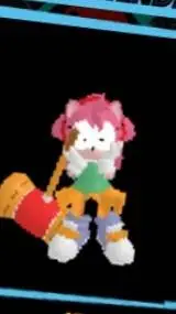 ai character: Amy somprendido background
