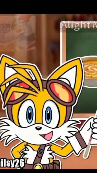 ai character: Tails background