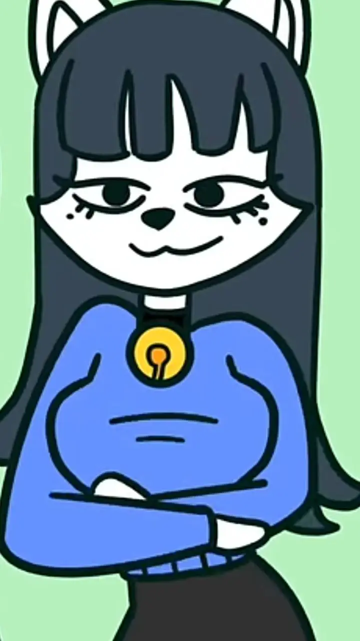 ai character: Gato girl background