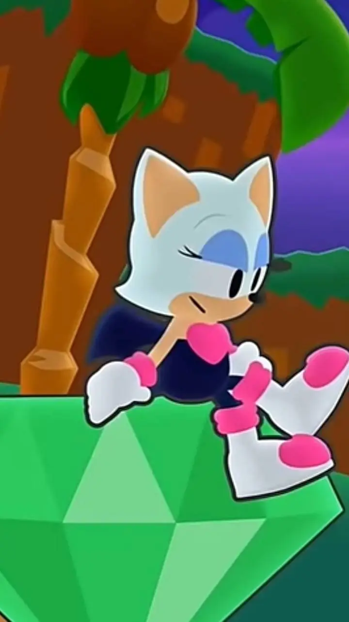 ai character: Rouge background