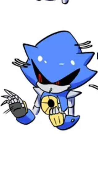 ai character: Metal sonic  background