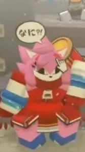 ai character: Malware amy roblox background