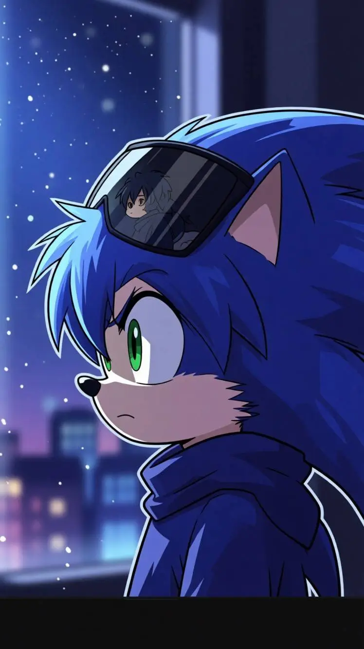 ai character: I'm night  background