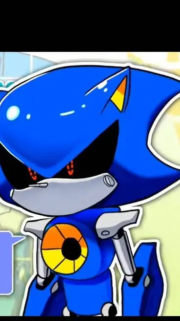 ai character: Metal sonic  background
