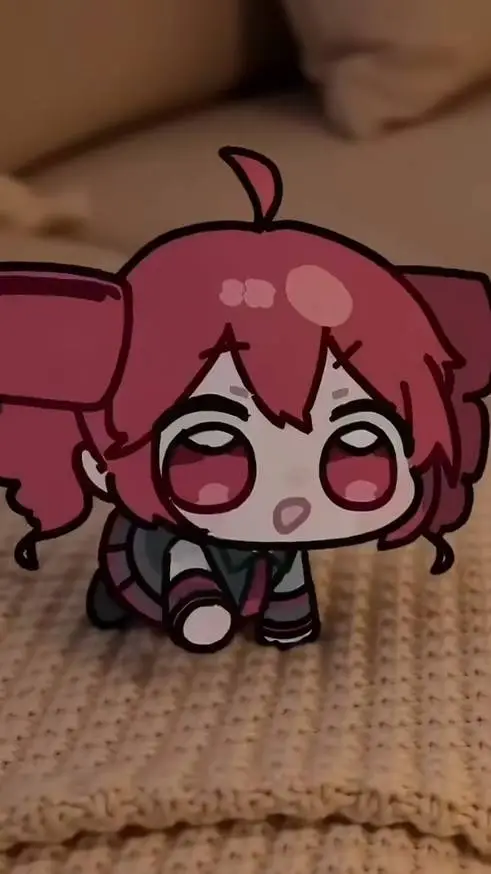 ai character: Mini hatsune teto  background