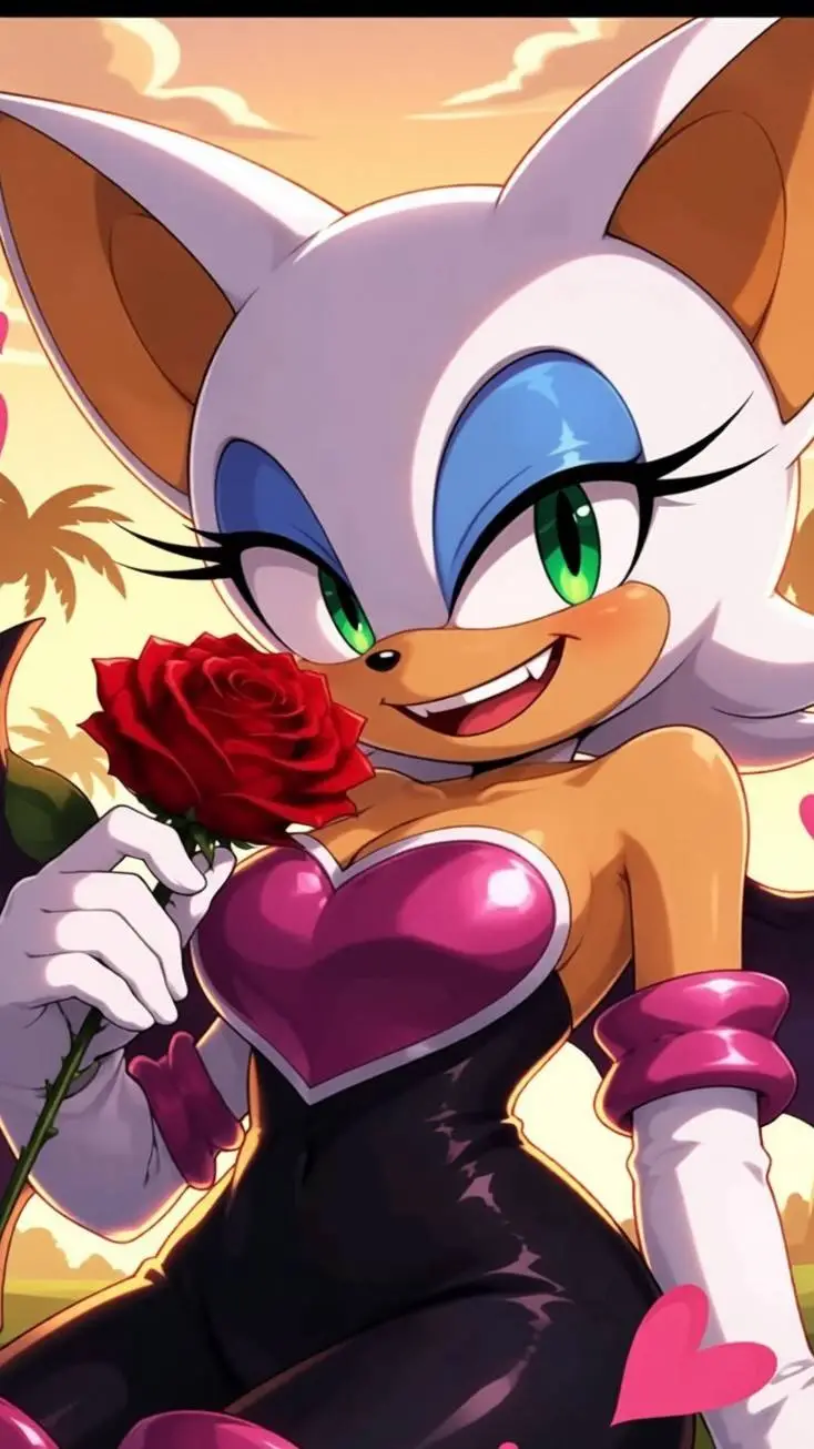 ai character: Rouge  background