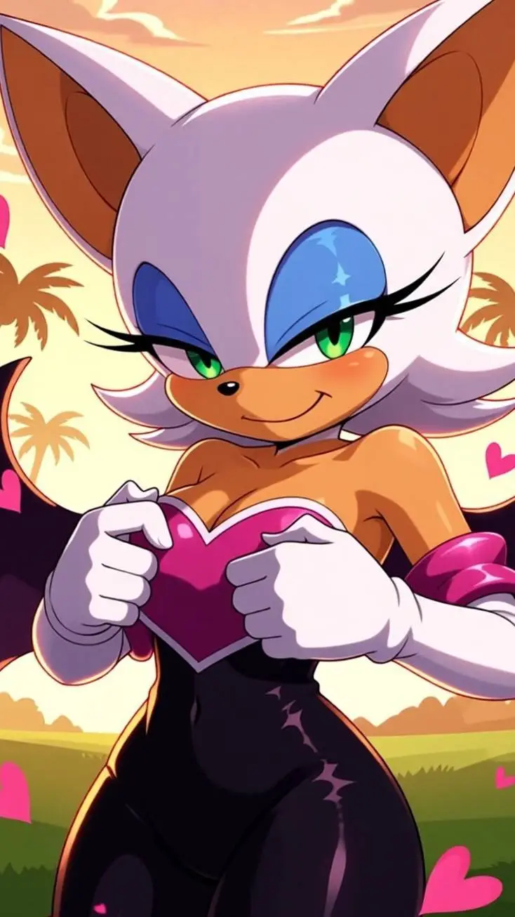 ai character: Rouge background