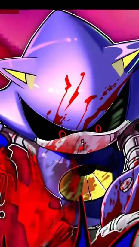 ai character: Metal sonic  background