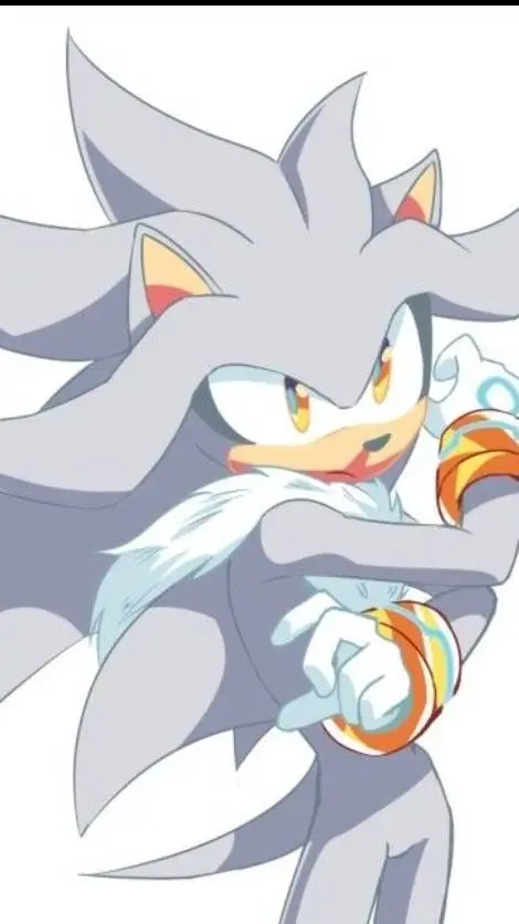 ai character: Silver background
