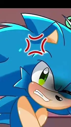 ai character: Sonic?  background