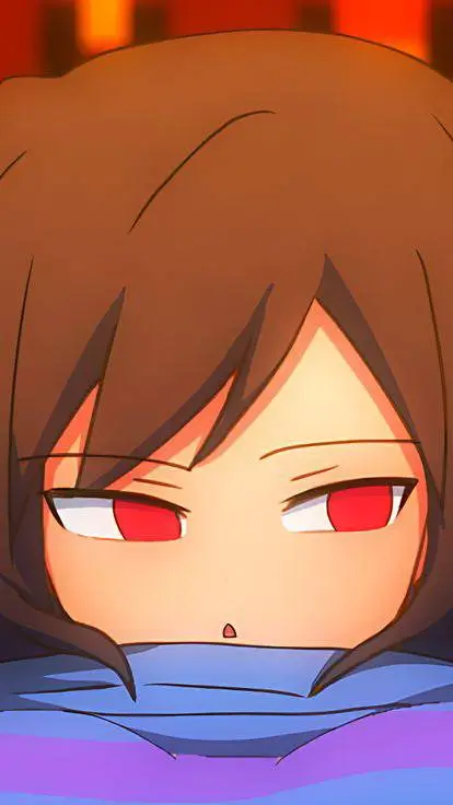 ai character: yandere frisk  background