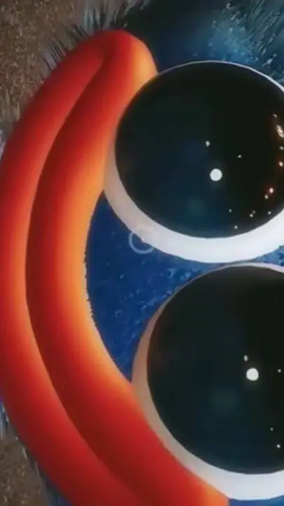 ai character: smol huggy background