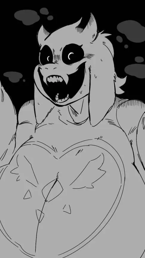 ai character: toriel(fevertale) background