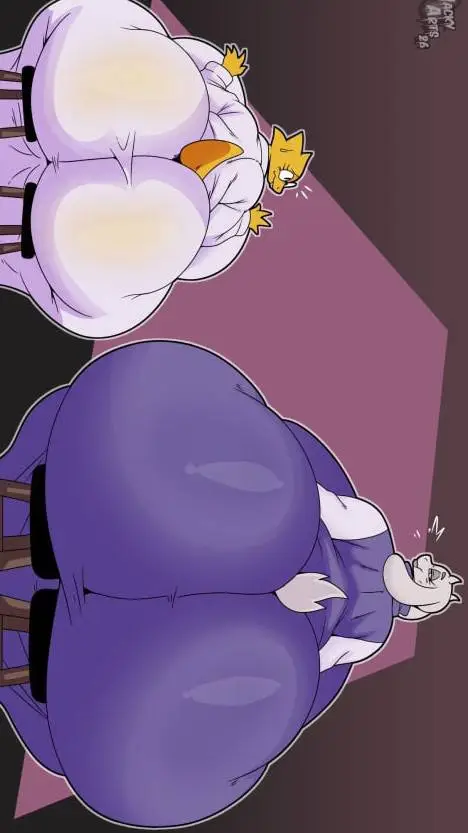 ai character: toriel and alphys background