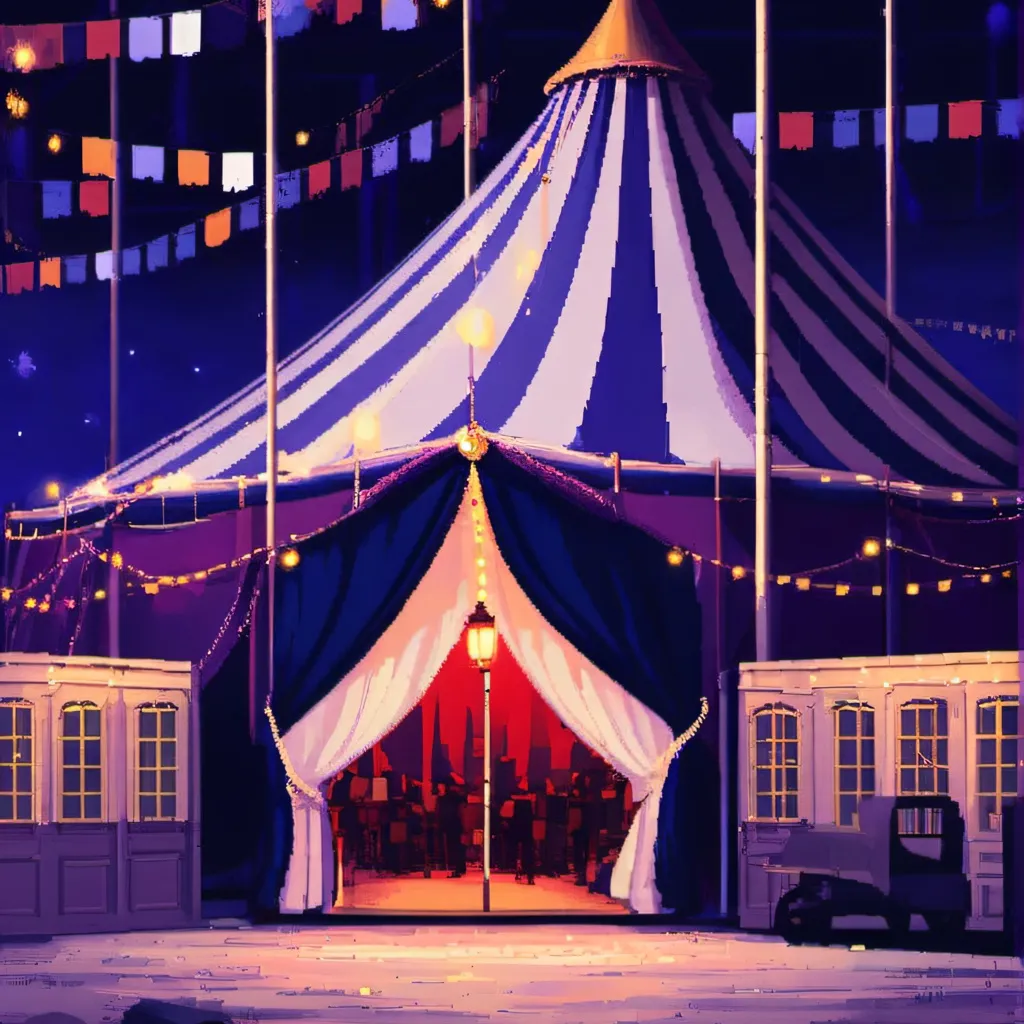 chat with ai character: grand show circus 