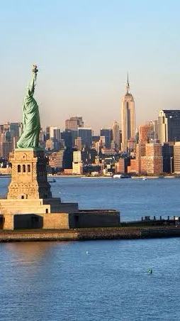 ai character: New York  background
