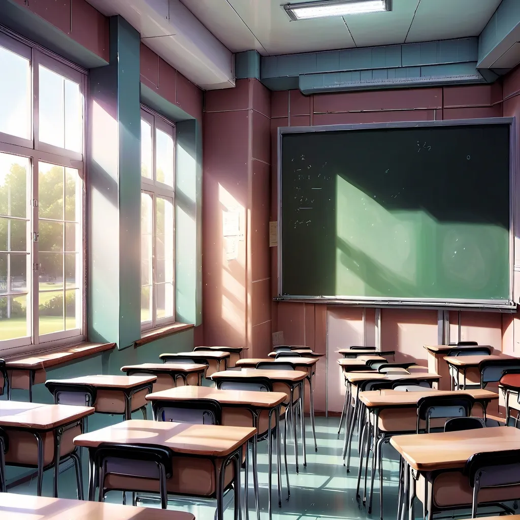 chat with ai character: Classroom