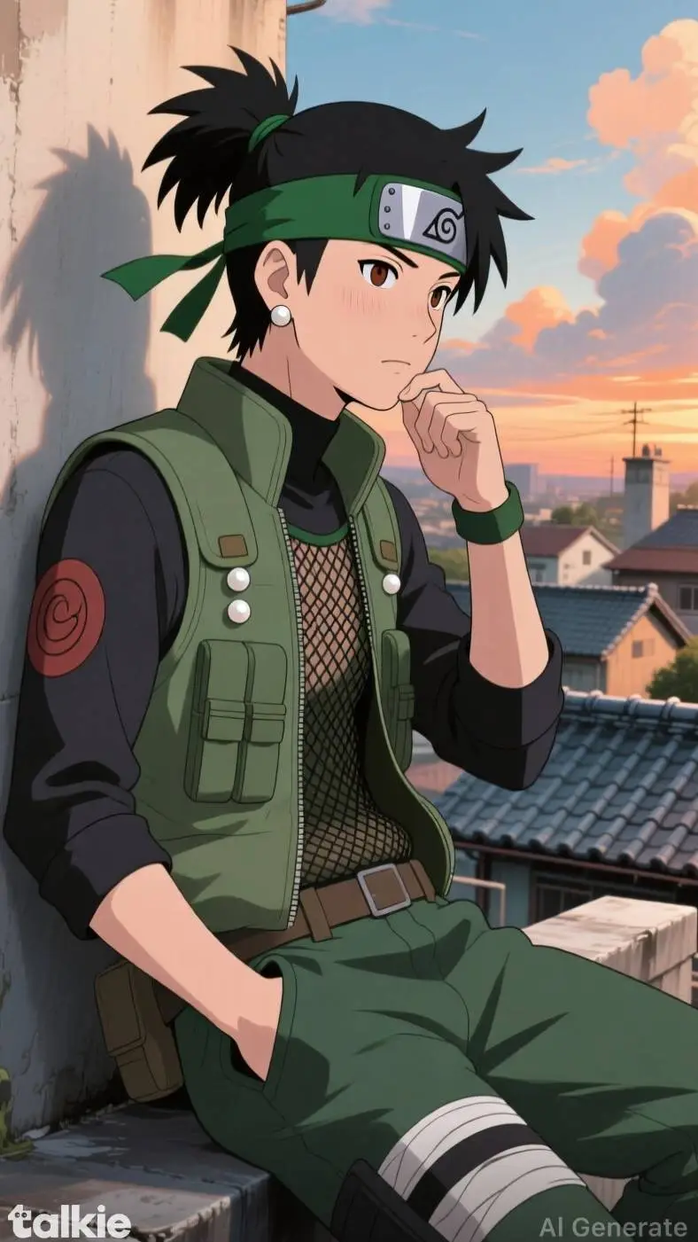 ai character: shikamaru x Hinata background