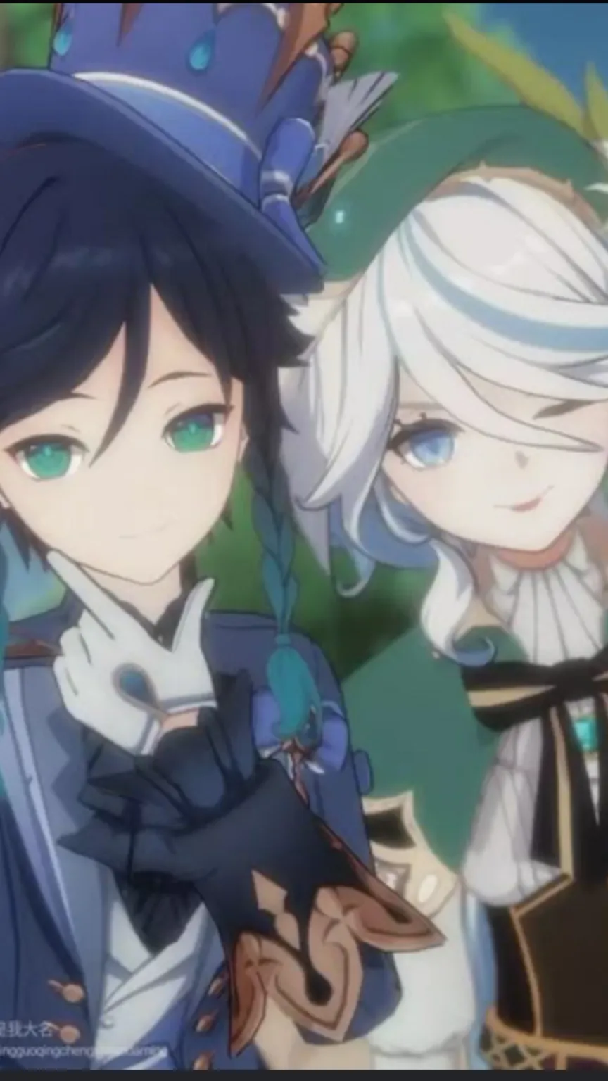 ai character: Фурина/\ background
